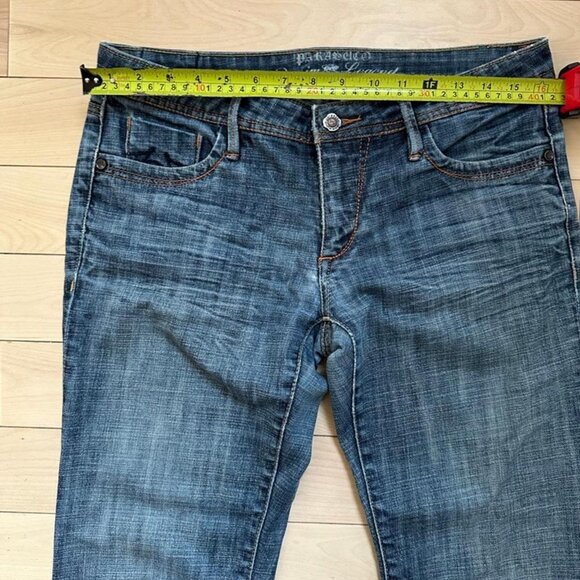 Vintage Y2K Parasuco Jeans – Dark Wash Bootcut Denim Size 30 - Picture 4 of 8